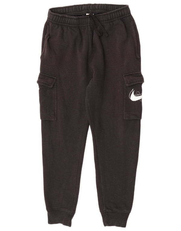 Male crne pamučne hlače za trčanje Nike Graphic Cargo Trenirka