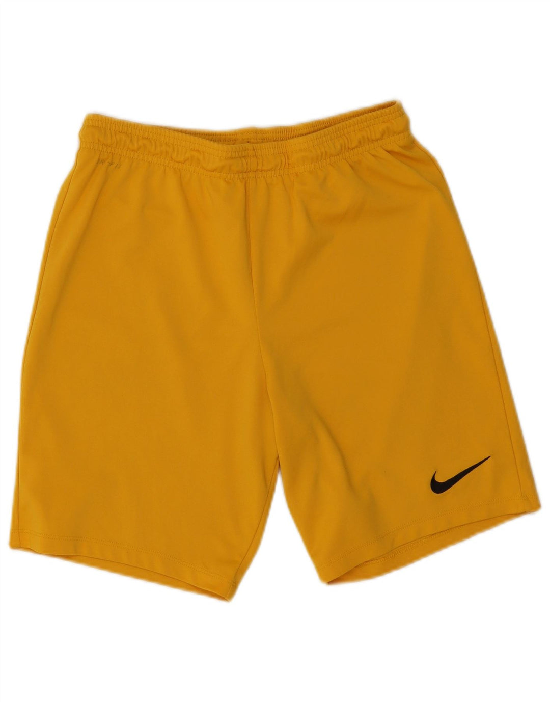 Nike muške Dri Fit sportske kratke hlače srednje žute boje od poliestera