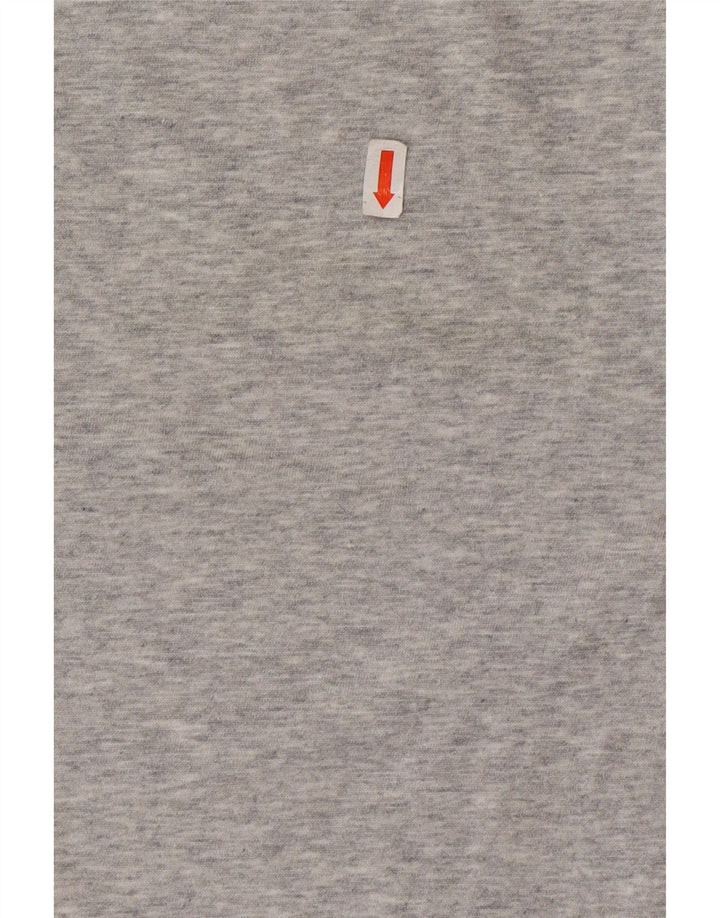 NIKE Muška Dri Fit T-Shirt Top Large Grey Pamuk