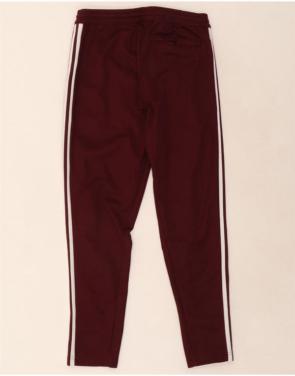 Adidas muške trenirke, srednje pamučne bordo boje