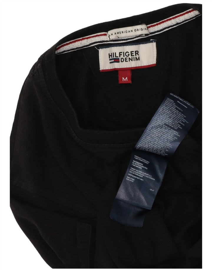 Tommy Hilfiger muška majica kratkih rukava srednji crni pamuk