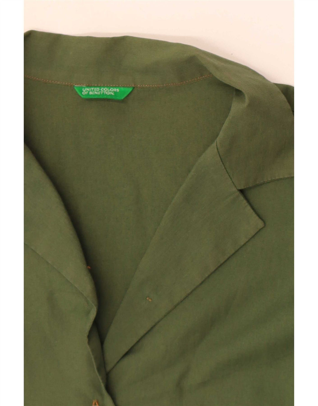Benetton ženska košulja UK 12 Srednje zelena