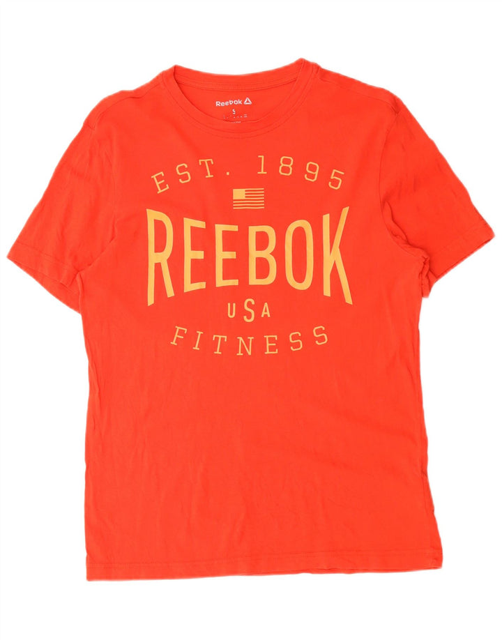 Reebok muška majica s grafičkim motivima, mali crveni pamuk