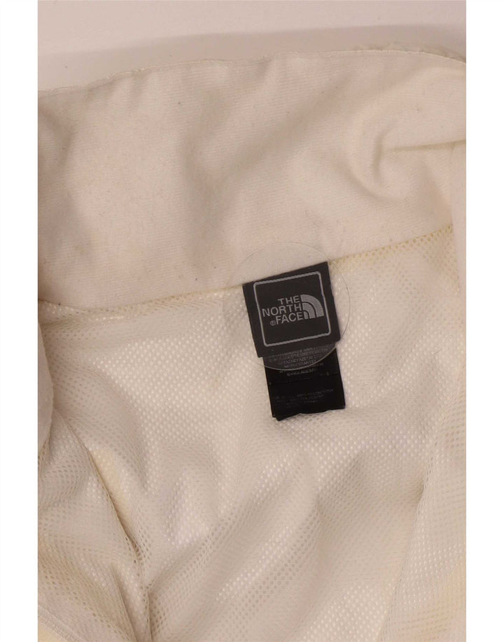 The North Face ženska kišna jakna s kapuljačom UK 14 Srednje bijeli najlon