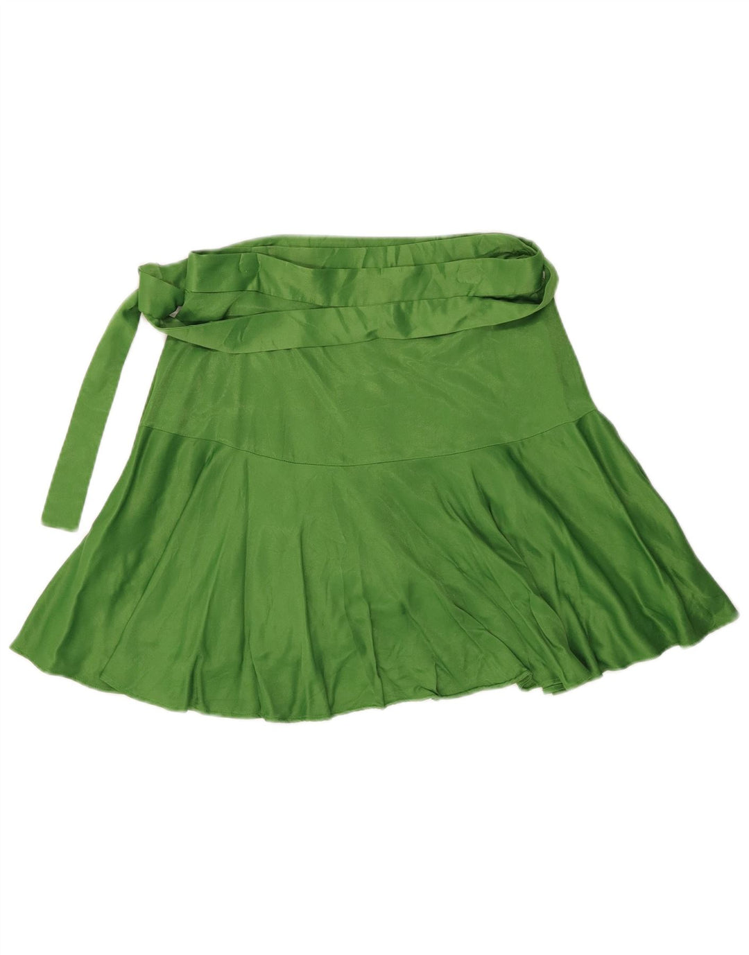 Zara ženska mini suknja na preklop, mala W26 zelena viskoza