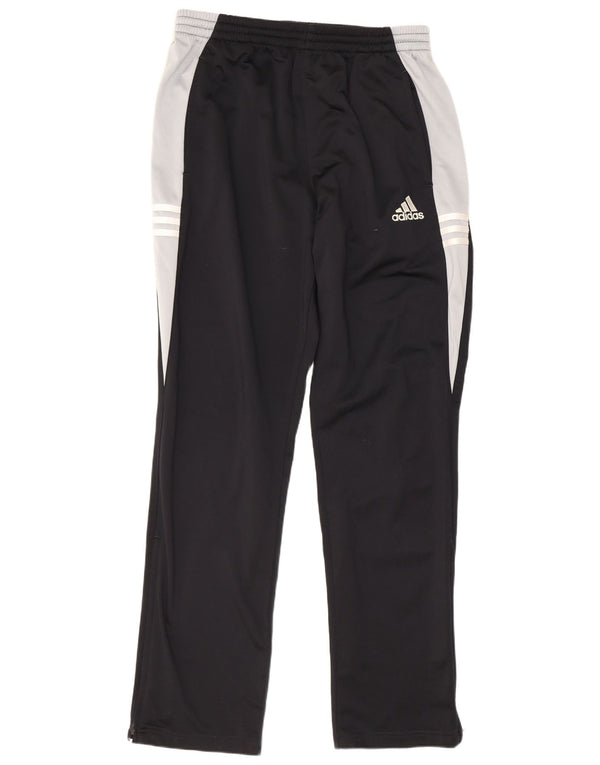 Adidas muške hlače za trenirku UK 42/44 velike crne boje poliester