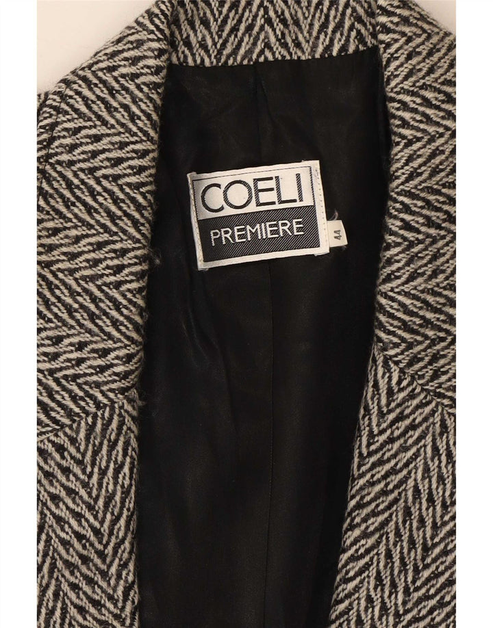 Coeli Premiere Ženska jakna s 2 gumba IT 44 Srednje siva riblja kost