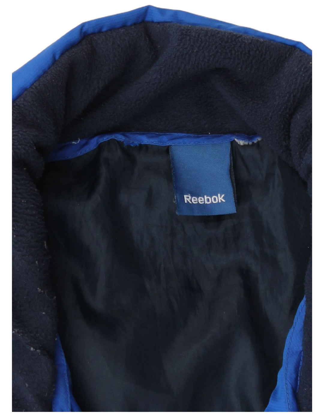 Reebok muška podstavljena jakna UK 42 XL plavi poliester