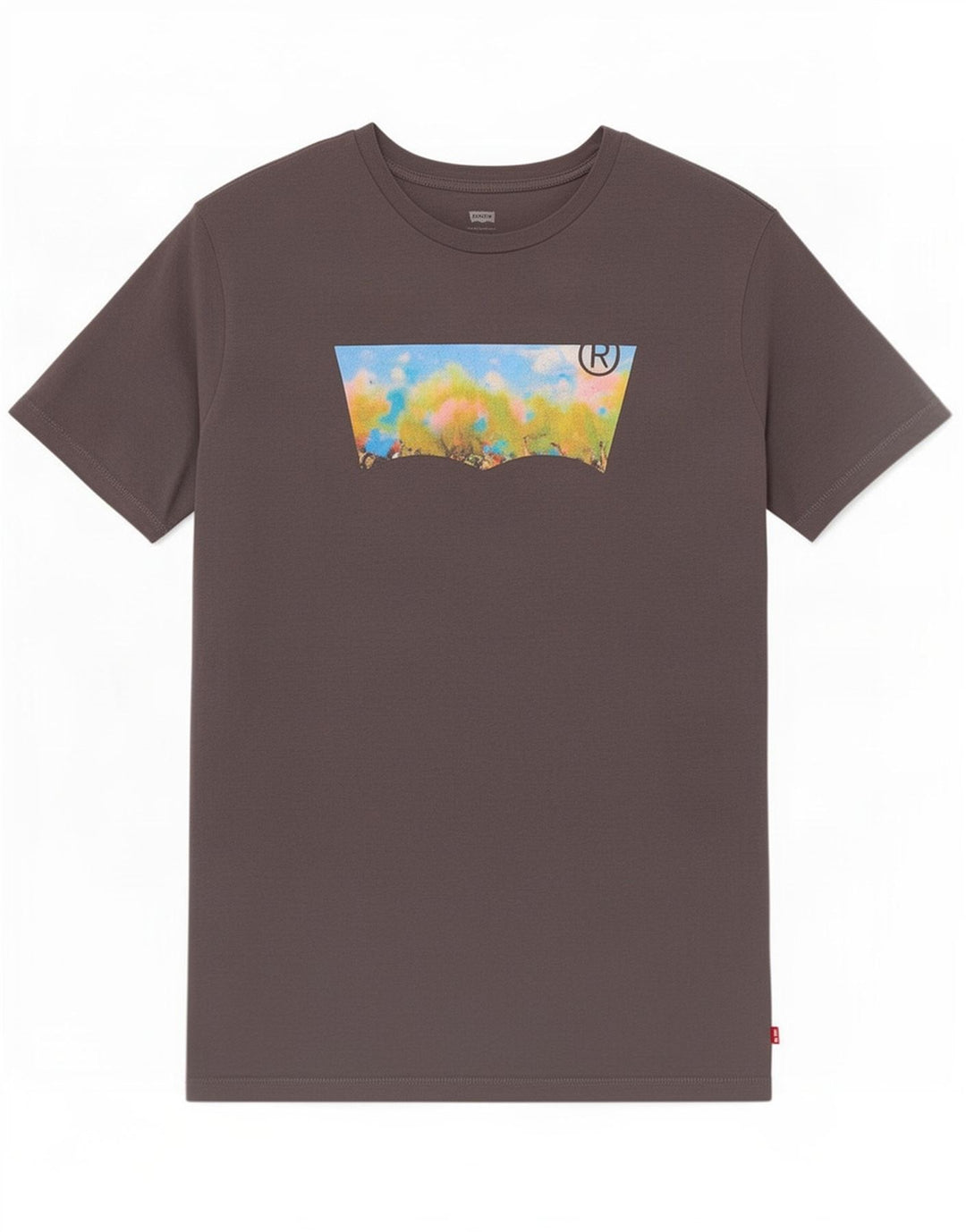 Levi's muška velika siva majica s grafičkim motivima
