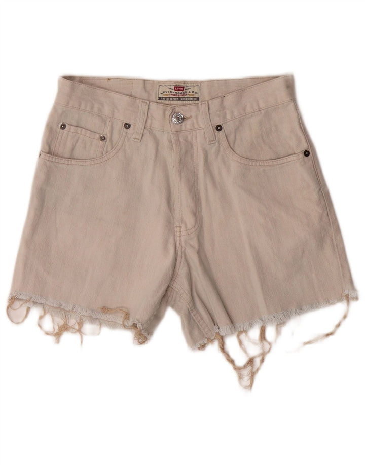 Levi's ženske traper kratke hlače W29 srednje bijele boje