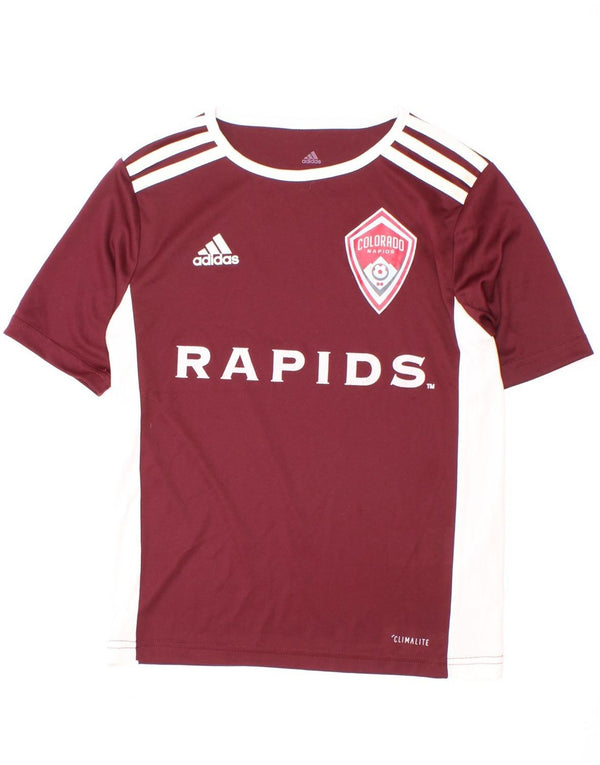 Majica kratkih rukava Adidas Colorado Rapids Graphic 9-10 Years Small Burgundy
