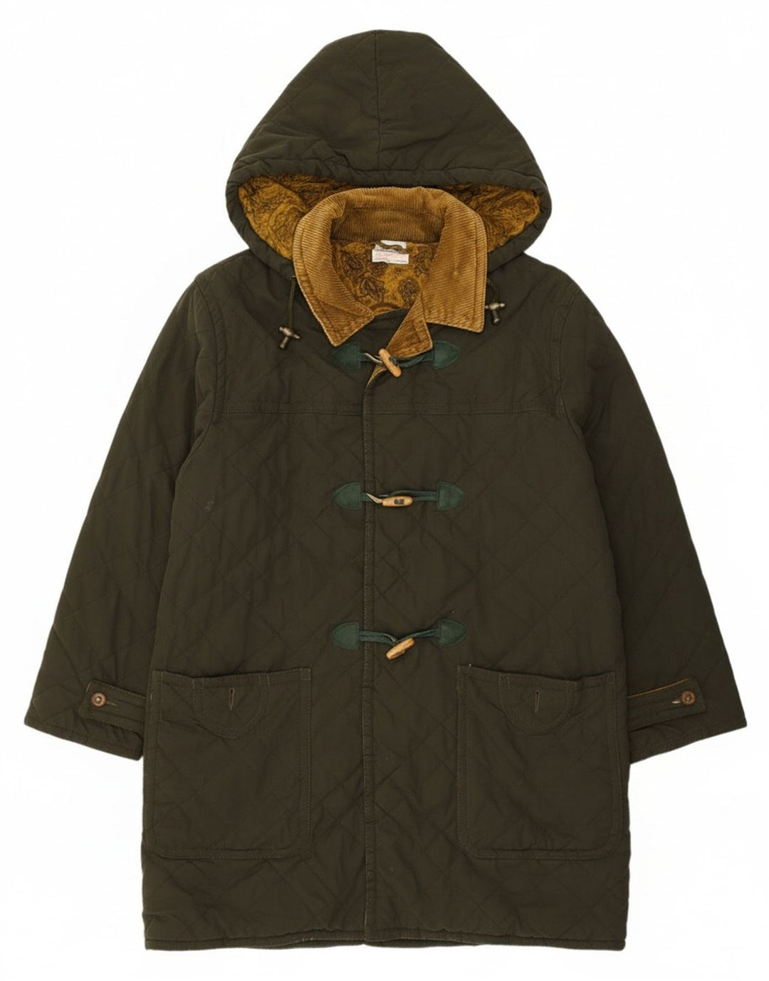 Blue Notes muški prošiveni duffle kaput IT 52 XL od zelenog poliestera