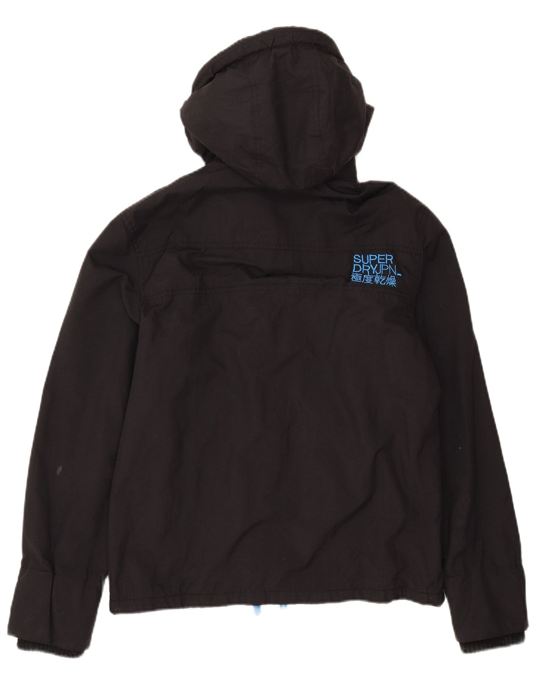 Superdry ženska velika vjetrovka jakna UK 10 Mala crna