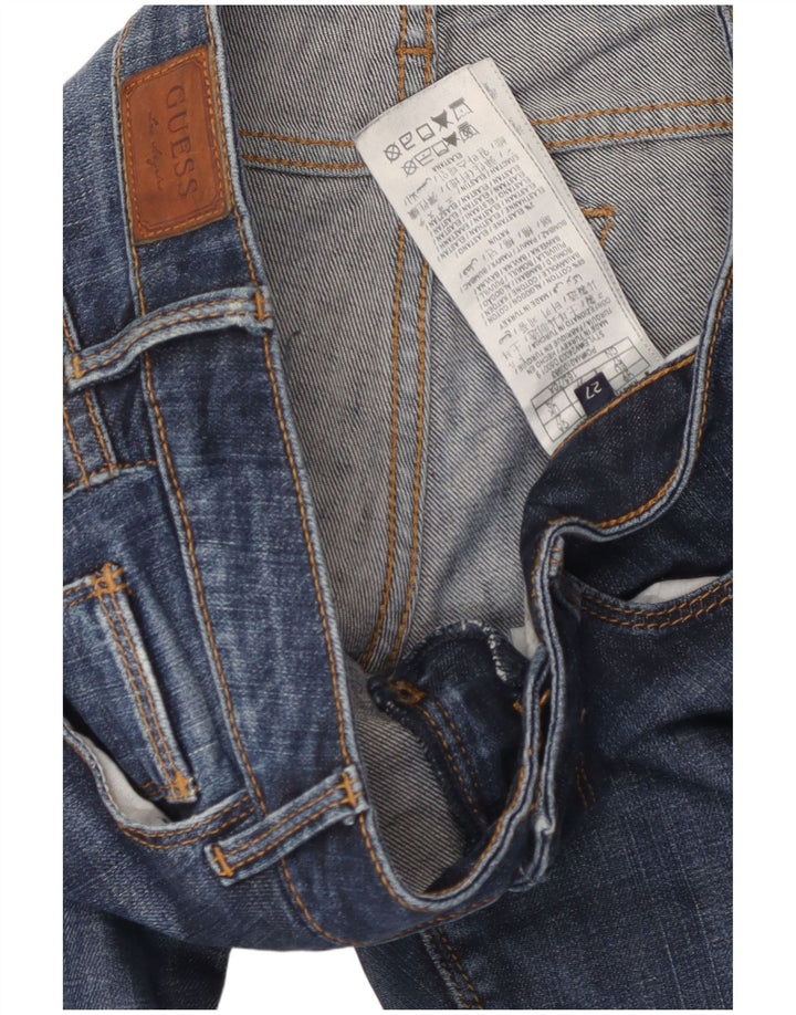 GUESS Ženske uske traperice Beverly W27 L29 plavi pamuk