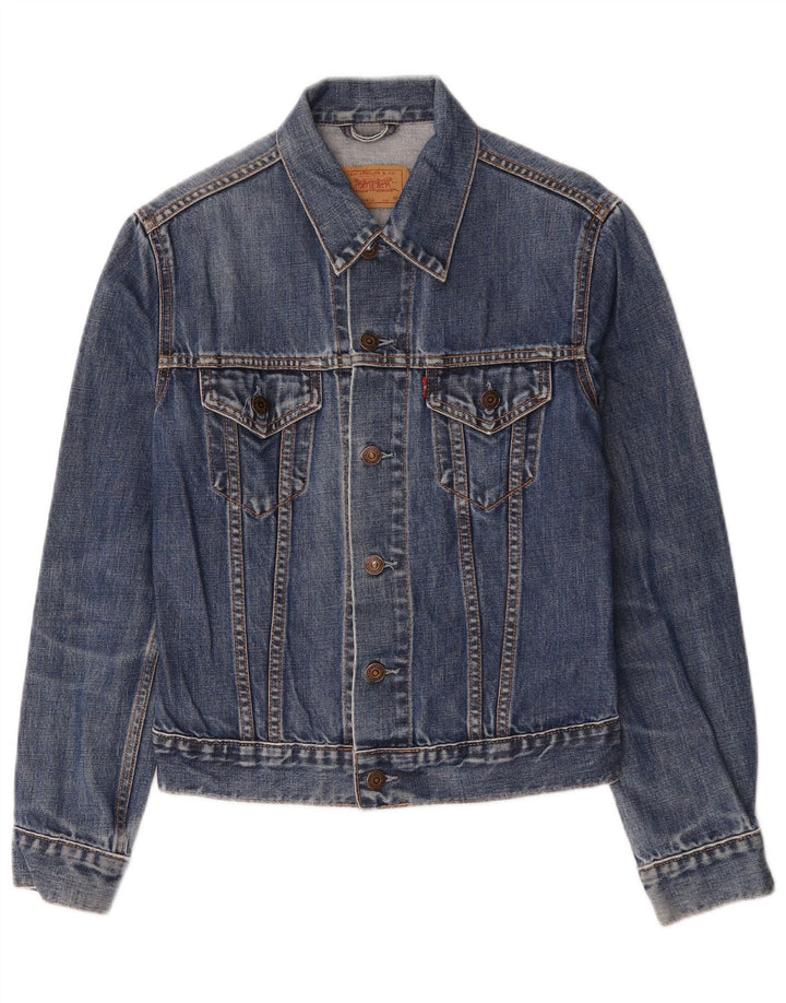 Levi's traper jakna za djevojčice 11-12 godina srednje plavi pamuk