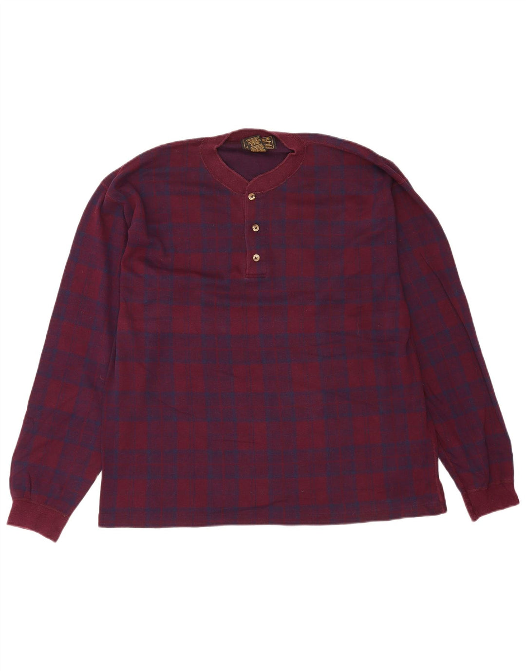 Eddie Bauer muška majica dugih rukava, pamuk, veliki bordo karirani