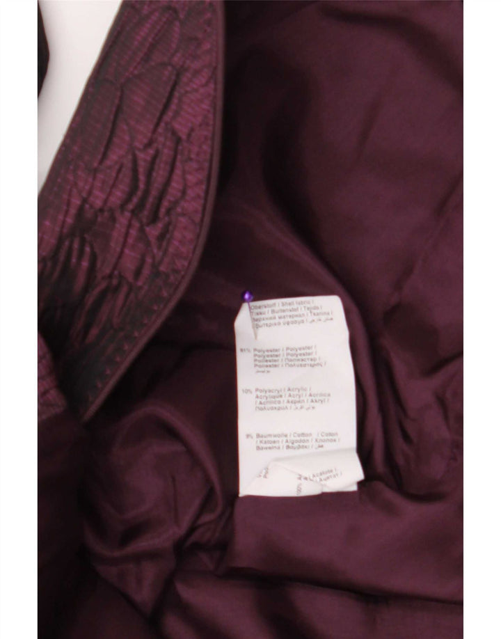 Gerry Weber Ženska jakna s 2 gumba UK 12 Medium Purple Polyester