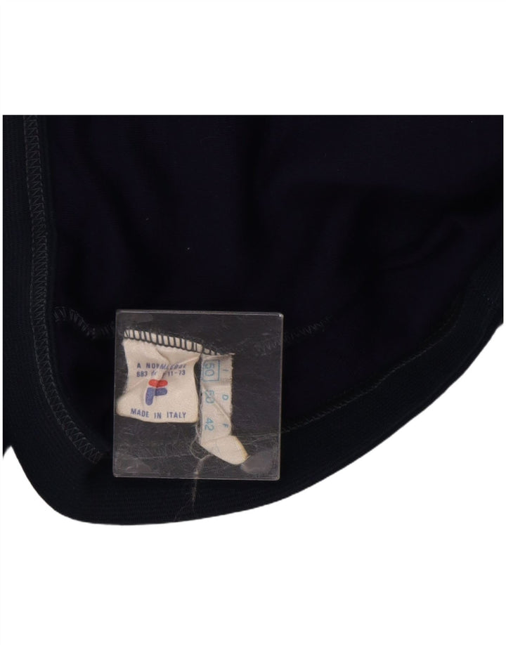 Fila muške ležerne hlače BJ Born Bootcut IT 50 Srednje tamnoplave akrilne