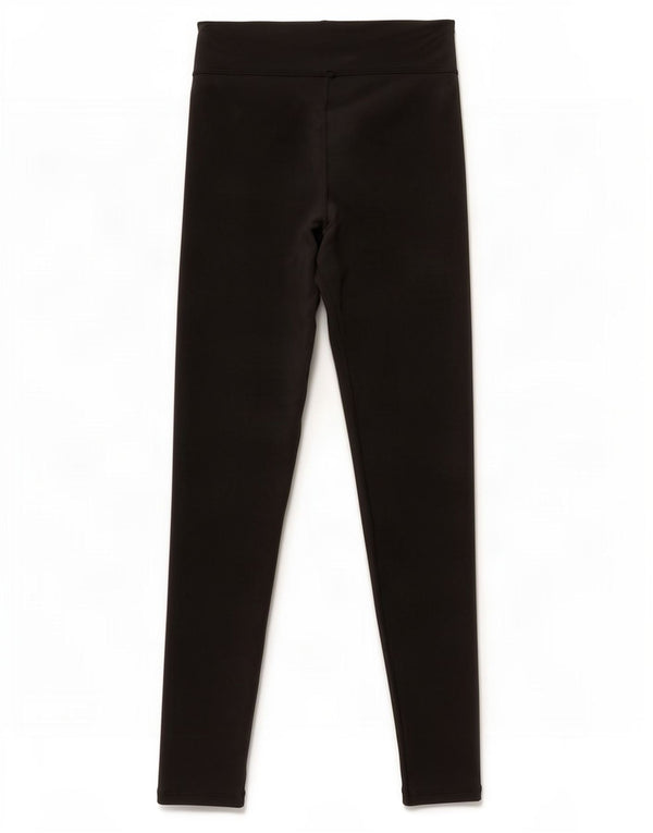 Nike Ženske Dri Fit Leggings UK 12 Srednje crni poliester