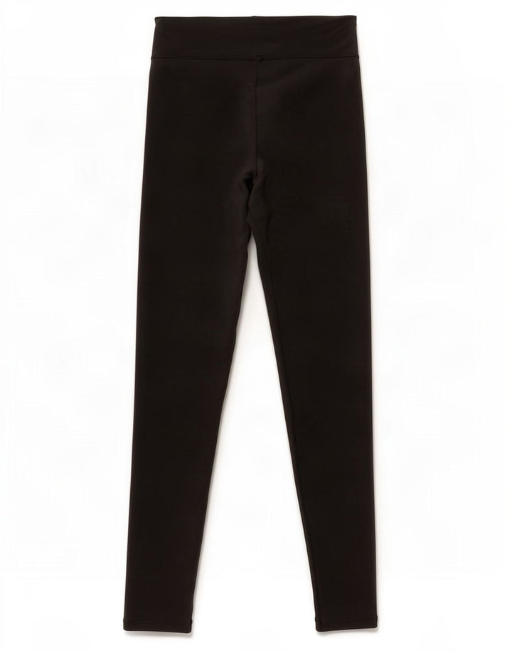 Nike Ženske Dri Fit Leggings UK 12 Srednje crni poliester