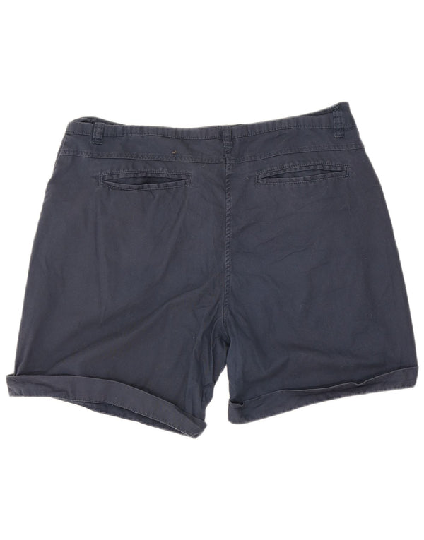 Mountain Warehouse Ženske ležerne kratke hlače UK 14 Large W32 Mornarsko plavi pamuk