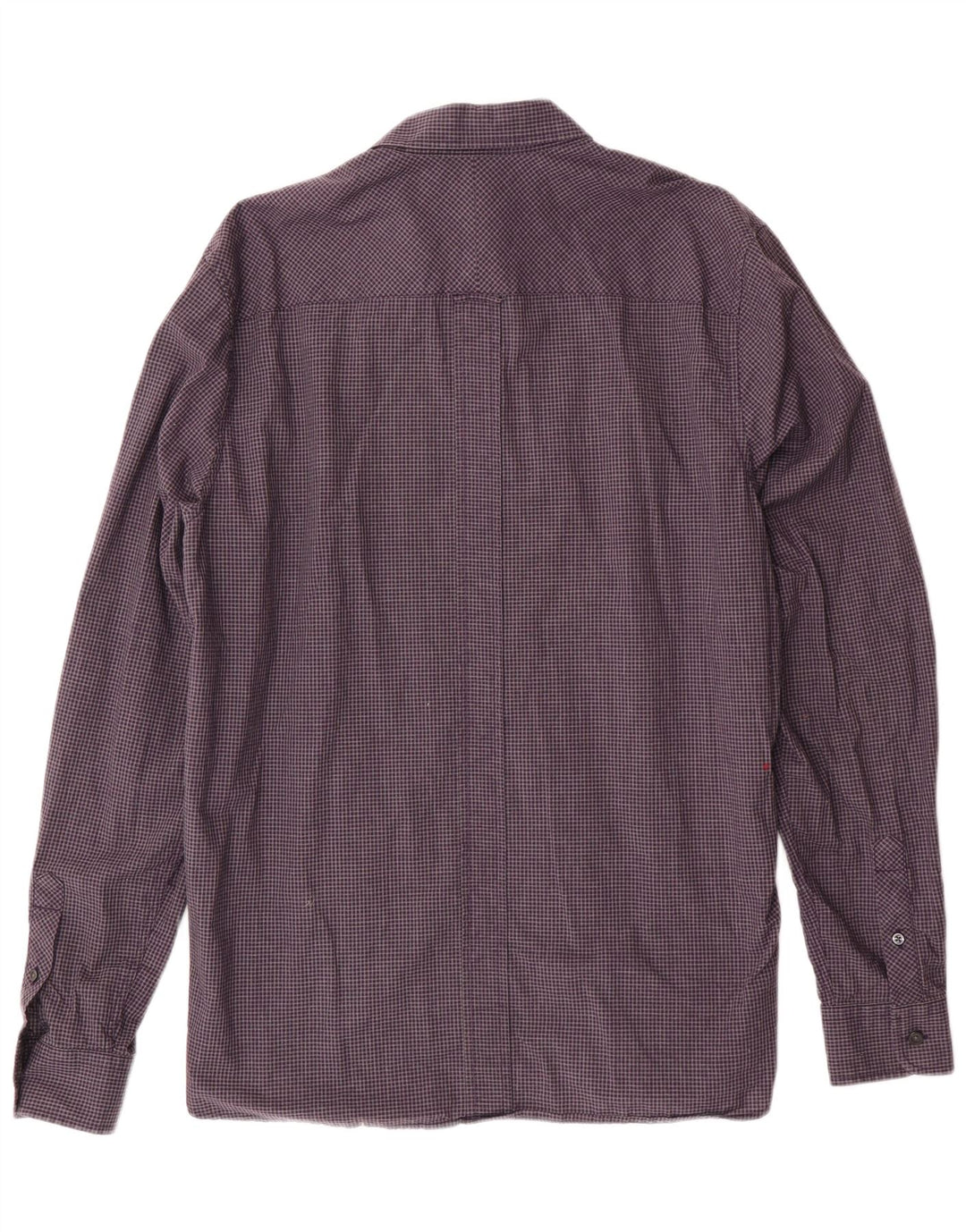 FRED PERRY Muška majica velika ljubičasta pamuk gingham