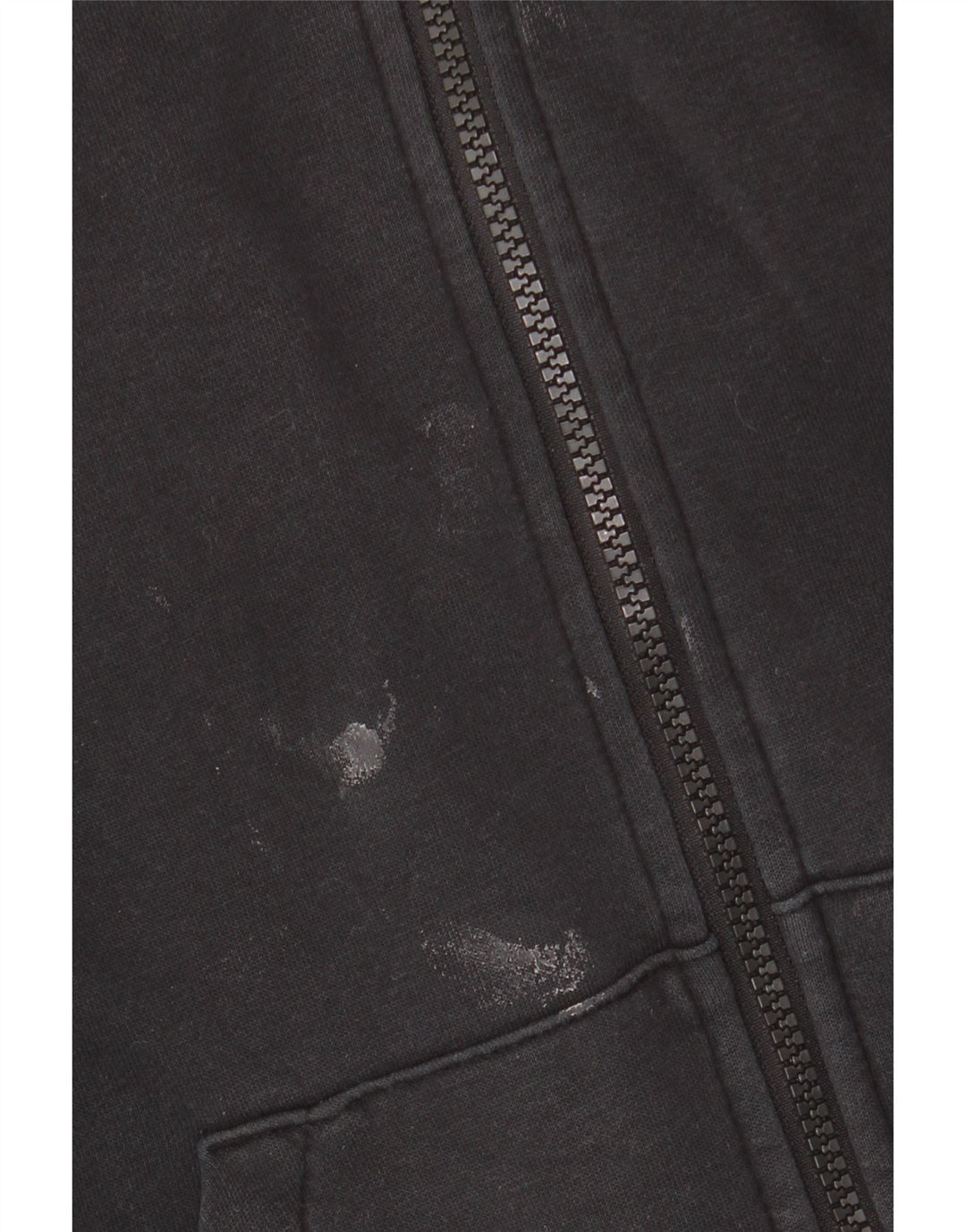 NIKE ženska velika majica s kapuljačom s patentnim zatvaračem UK 6 XS crni pamuk