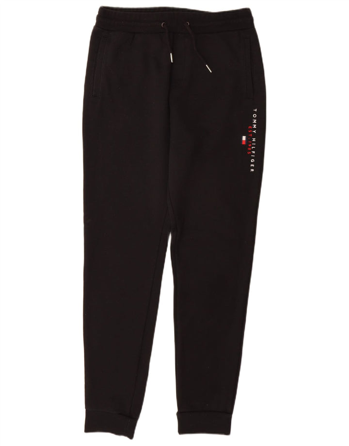TOMMY HILFIGER Ženska trenirka Hlače Joggers UK 14 Large Black