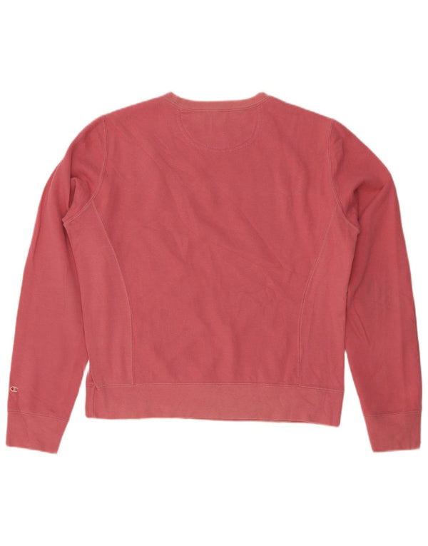 Champion ženska majica Heritage Classics Sweatshirt UK 14 Srednje ružičasta