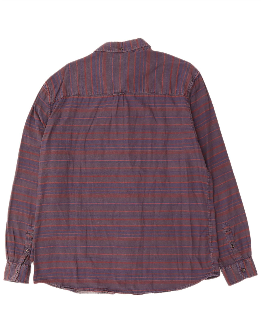 WRANGLER Muška košulja standardnog kroja 2XL tamnoplavi pamuk na pruge