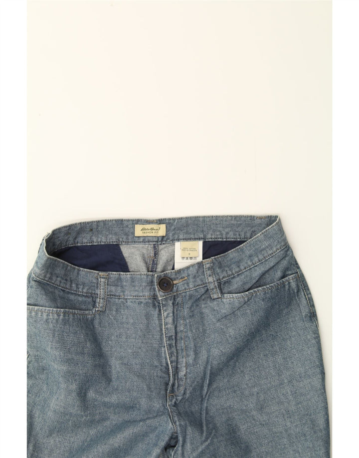 EDDIE BAUER Womens Vashon Fit Cropped Jeans US 8 Medium W30 L23 Blue Vintage Eddie Bauer and Second-Hand Eddie Bauer from Messina Hembry 