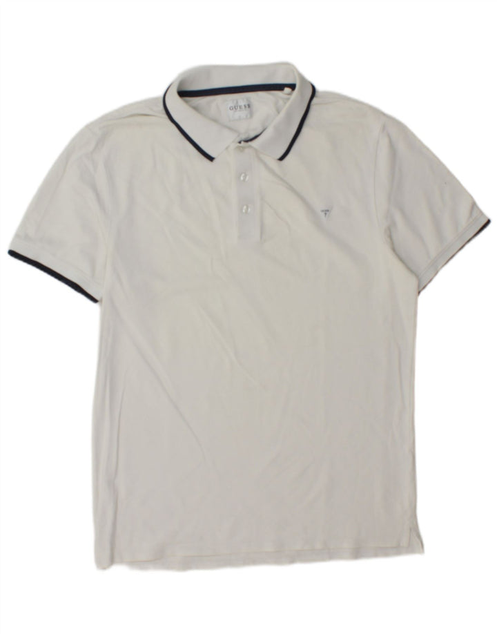 Guess muška polo majica velika bijela