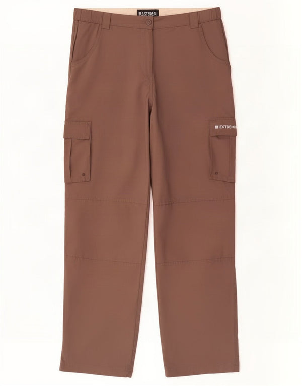 Mountain Warehouse Ženske Extreme Cargo hlače UK 16 Large W34 L32 Smeđe
