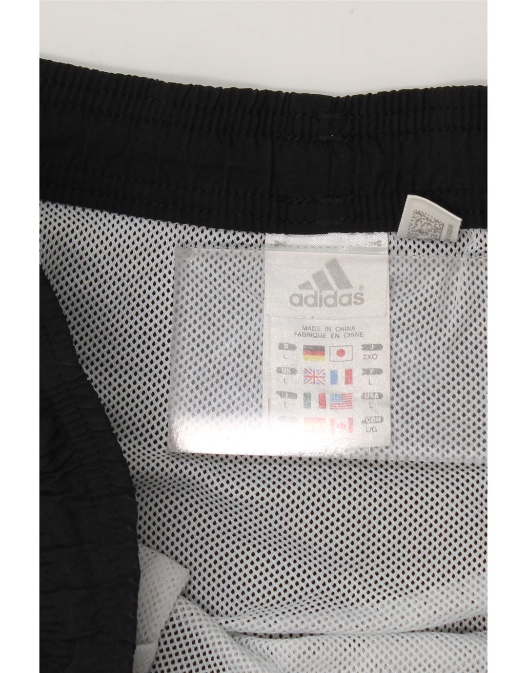Adidas muške sportske kratke hlače velike crne poliamidne