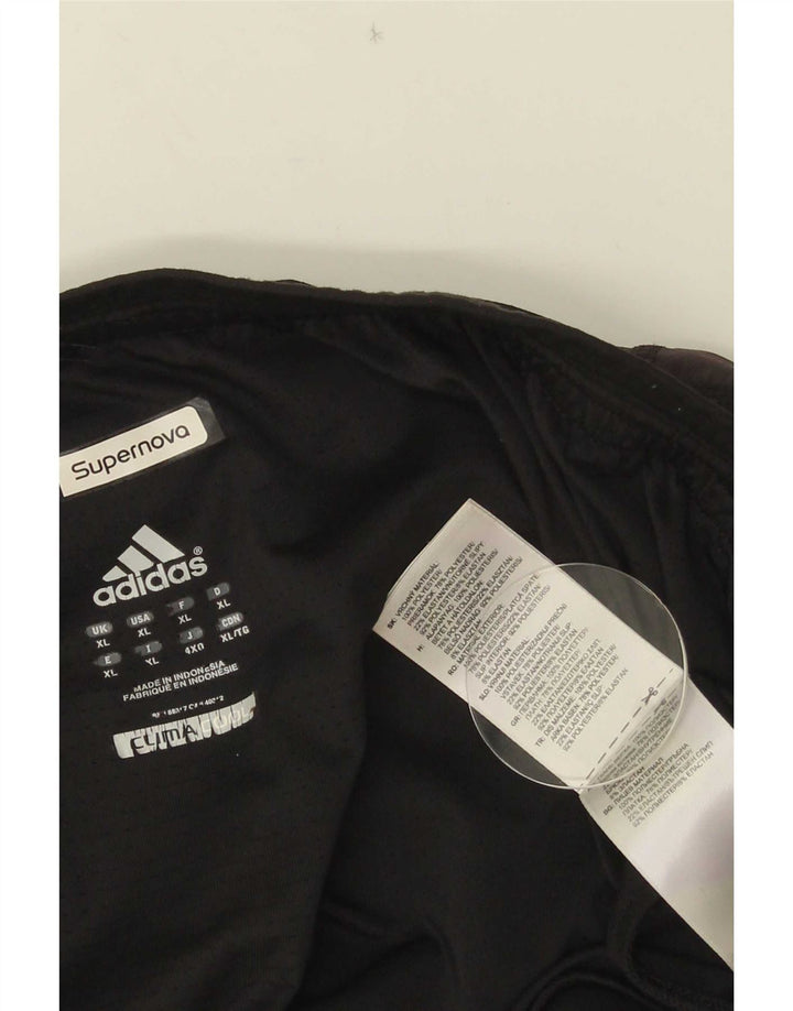 Adidas muške sportske kratke hlače Climacool XL crni poliester u boji