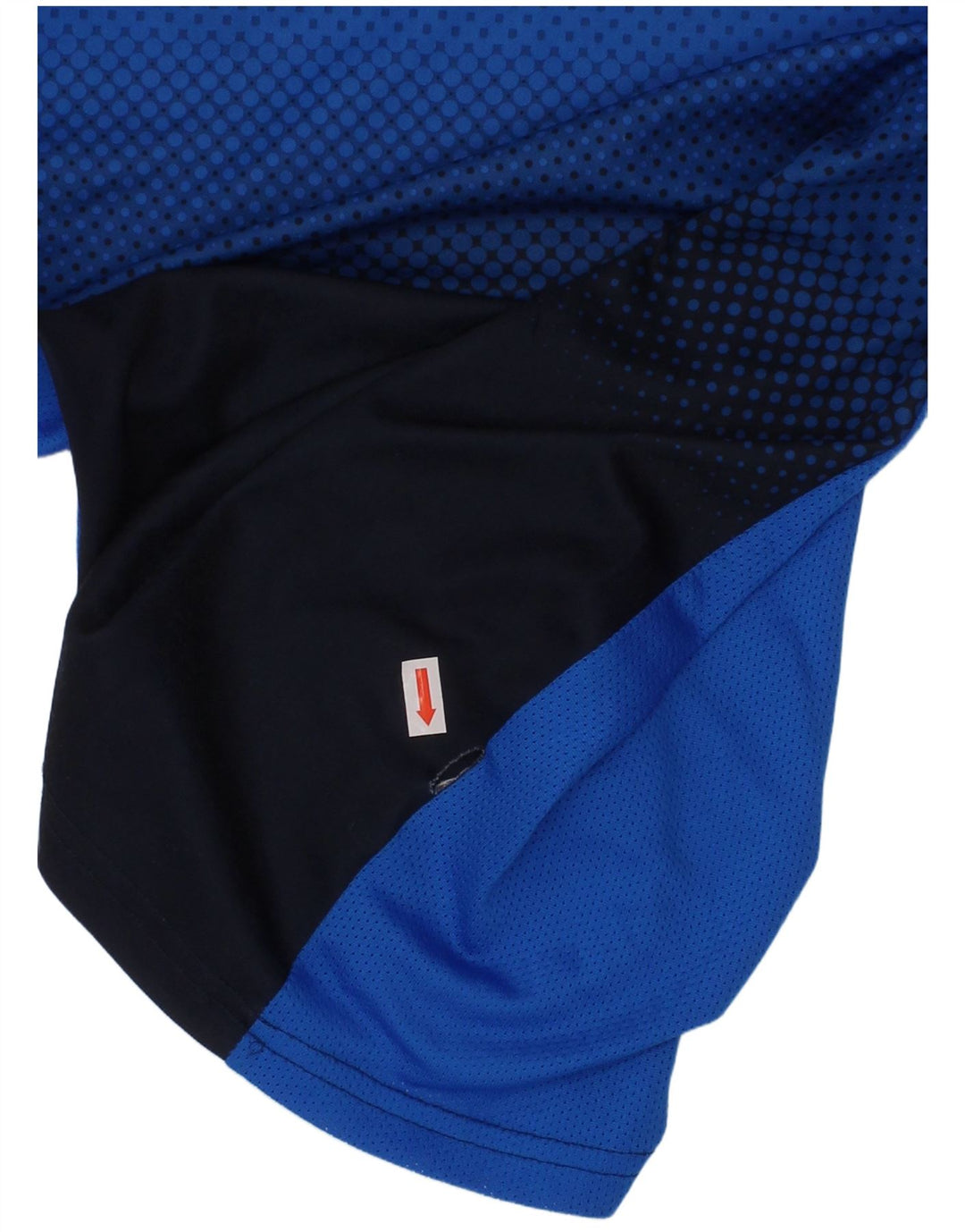 NIKE Boys Dri Fit Graphic T-Shirt Top 10-11 Years Medium Blue Colourblock