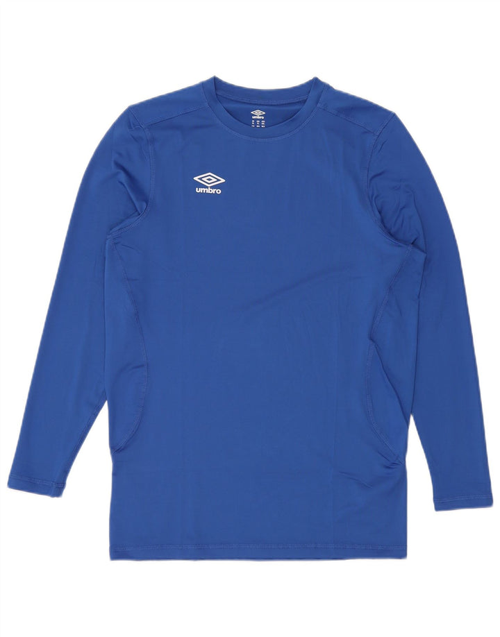 UMBRO muška majica dugih rukava XL plavi poliester