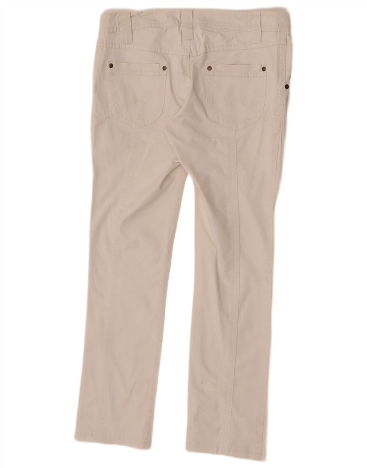 Ženske uske chino hlače Massimo Dutti W32 L29 Bijele