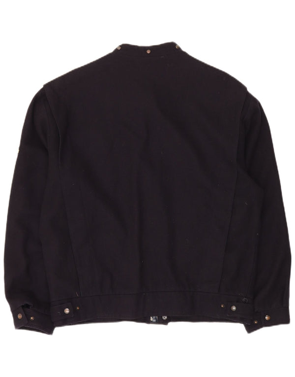 Navigare muška pomoćna jakna UK 42 XL tamnoplava vuna