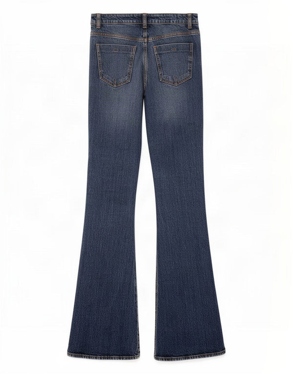 Zara ženske lepršave traperice EU 34 2XS W24 L34 Plave