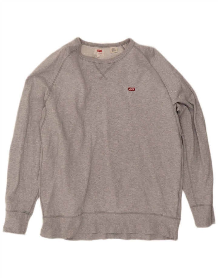 Levi's muška majica s velikim sivim flekama od pamuka
