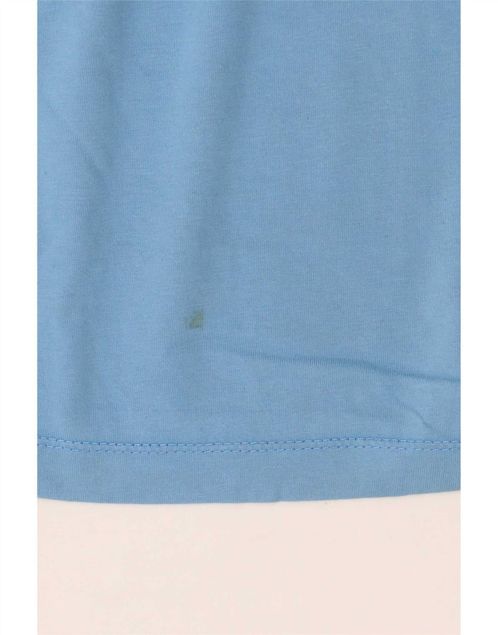 Nike muška majica s grafičkim motivima srednje plavi pamuk