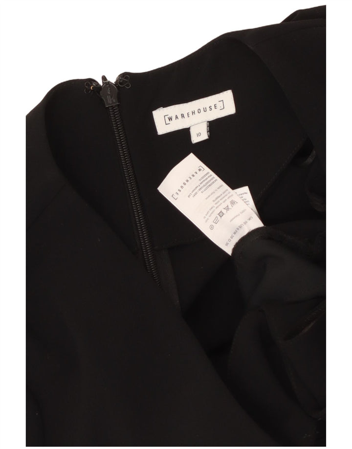 WAREHOUSE Ženski kombinezon UK 10 Mali crni poliester