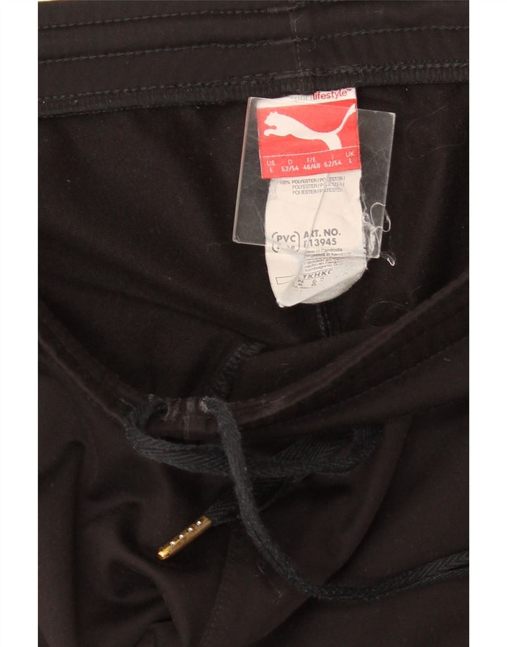 Puma muške hlače od trenirke Large Black Colourblock Poliester