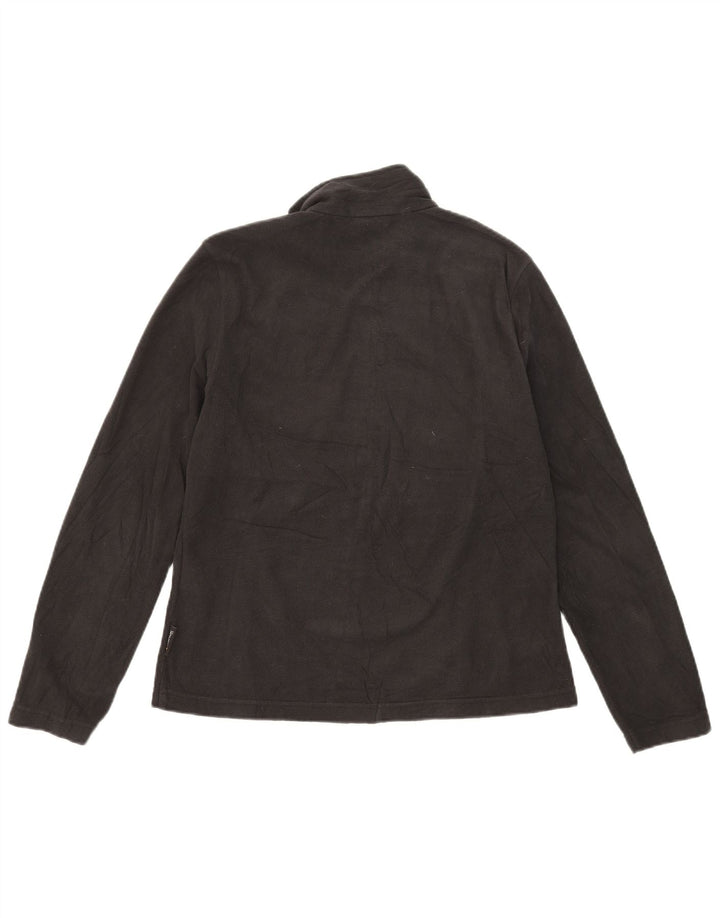 Jack Wolfskin ženska jakna od flisa UK 14/16 veliki crni poliester