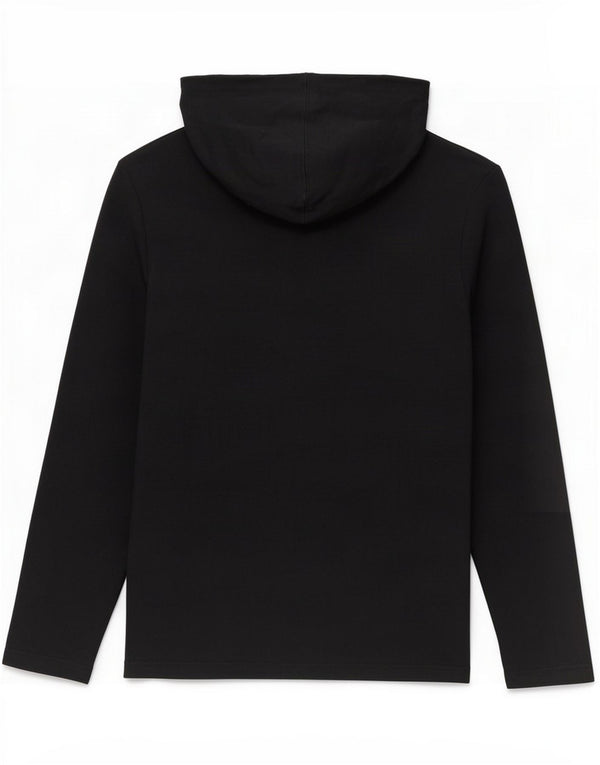 Lee Mens Hooded Top Sleeve Large Black Cotton