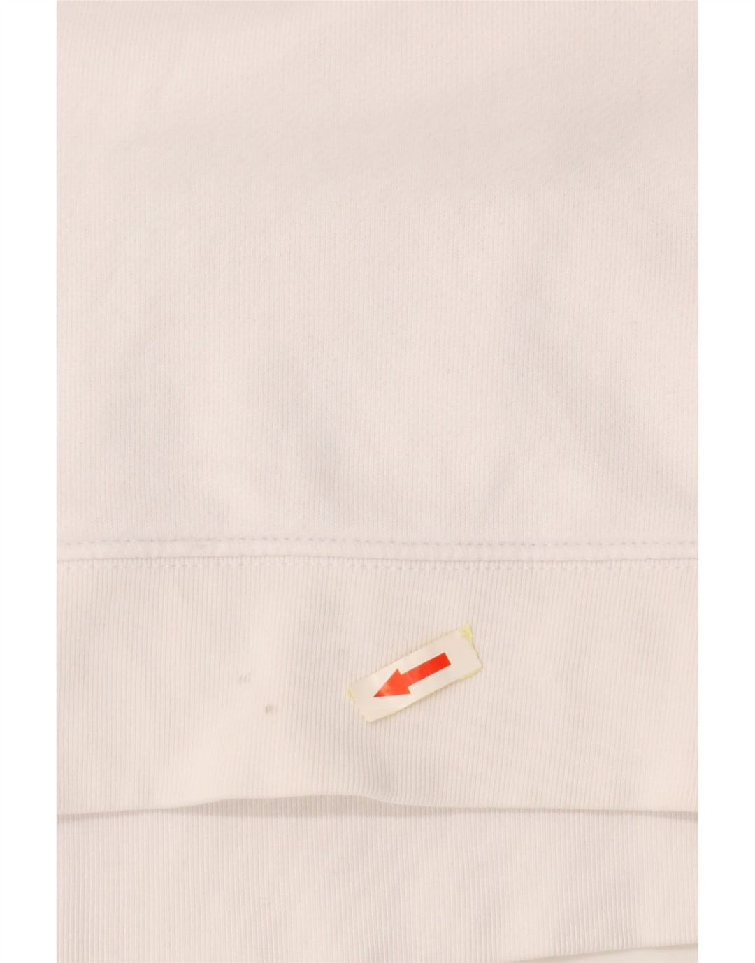 ADIDAS ženski džemper s grafičkim motivima UK 14 Veliki bijeli pamuk