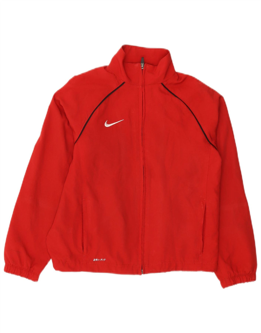 NIKE Boys Dri Fit Trenirka Gornja jakna 8-9 godina Mala crvena poliester