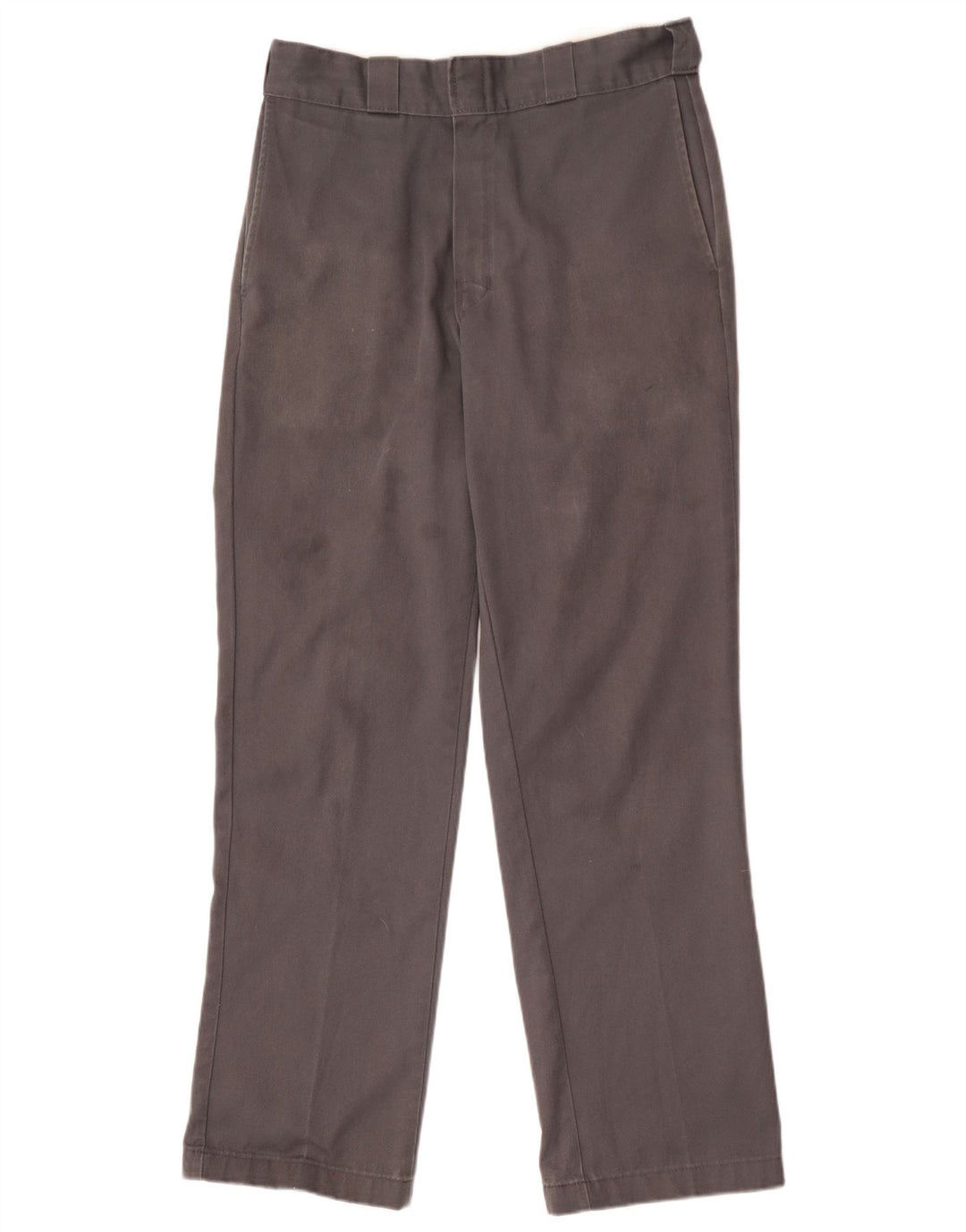 Dickies muške ravne chino hlače W32 L32 sivi poliester