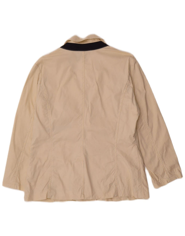 Nautica Ženska jakna s 3 gumba US 10 Large Beige Cotton